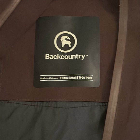 Backcountry sz XS Last Chair Stretch Insulated One-Piece Suit, Cold Brew/Black - Picture 11 of 12